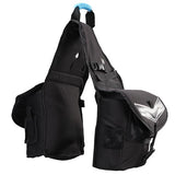 Fort Worth Multi Pocket Trail Riding Saddle Bag Black