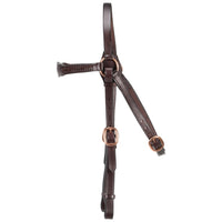 Ord River Shaped Braided Leather Brow Barcoo Bridle