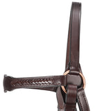 Ord River Shaped Braided Leather Brow Barcoo Bridle