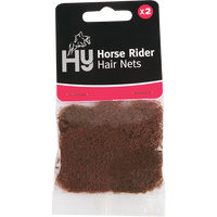 HY Heavy Duty Horse Rider Hair Nets 2pack