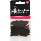 HY Heavy Duty Horse Rider Hair Nets 2pack