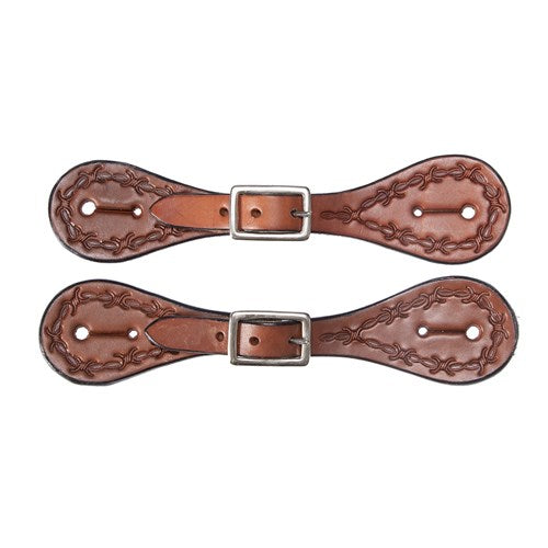 Fort Worth Barbed Wire Children's Western Spur Straps – Outback Saddlery