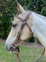 Flinders Edge Sewn 1" wide Barcoo Bridle